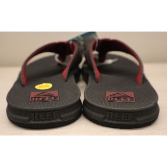Reef CI6621 Unisex Men's Sz 9 Women's Sz 10.5 Red/Raven Element TQT Sandals - Picture 8 of 10